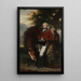 Kapteeni George K. H. Coussmaker 1759-1801 - Sir Joshua Reynolds — kehystetty taideteos seinällä