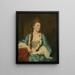 Elizabeth Kerrin, Lothianin marquise - Sir Joshua Reynolds — kehystetty taideteos seinällä