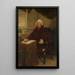 John Barker 1707-1787 - Sir Joshua Reynolds — kehystetty taideteos seinällä