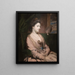 Kitty Fisher 1740-1767 - Sir Joshua Reynolds — kehystetty taideteos seinällä
