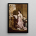 Lady Sarah Bunbury uhraten kauneuden jumalattar - Sir Joshua Reynolds — kehystetty taideteos seinällä