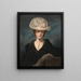Maalauksen Mademoiselle Mary Hickey - Sir Joshua Reynolds — kehystetty taideteos seinällä