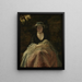 Mademoiselle Nelly O'Brien - Sir Joshua Reynolds — kehystetty taideteos seinällä