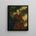 Muotokuva kapteeni Robert Haldane de Gleneaglesistä - Sir Joshua Reynolds — kehystetty taideteos seinällä