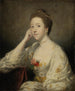 Muotokuva naisesta valkoisessa - Sir Joshua Reynolds — näkymä teoksesta