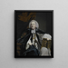 Robert Hay Drummond D. D. arkkipiispa Yorkin ja Järjestön ritarikunnan kansleri - Sir Joshua Reynolds — kehystetty taideteos seinällä
