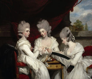Naiset Waldegrave - Sir Joshua Reynolds — näkymä teoksesta