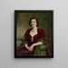 La duchesse de Roxburghe Mary Innes-Ker 1915-2014 - Sir Oswald Birley — kehystetty taideteos seinällä