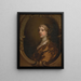 Lady Frances Savile, myöhemmin Lady Brudenell - Sir Peter Lely — kehystetty taideteos seinällä