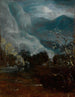 Metsästys hirvistä yöllä - Sir Thomas Lawrence — näkymä teoksesta
