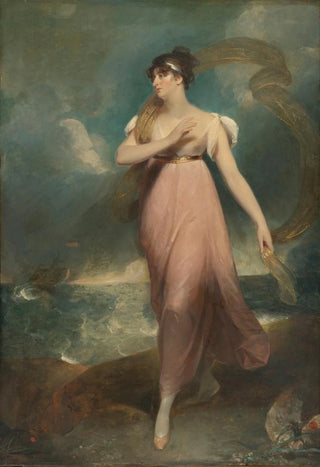 Sir Thomas Lawrence - Portrait of a woman as Miranda said to be Miss Gibbon.webp