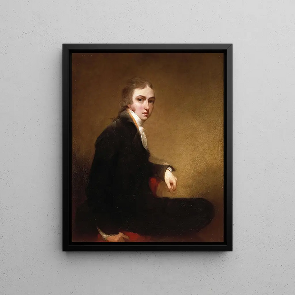 Autoportraatti - Sir Thomas Lawrence — kehystetty taideteos seinällä