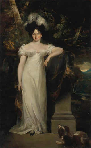 Sir William Beechey - Portrait of Mrs Lennox afterwards Lady Ashley.webp