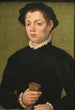 Nuori mies - Sofonisba Anguissola — näkymä teoksesta
