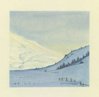 Soirée dans les montagnes Allgäu - Adolf Jansen