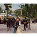Maalauksen jäljennös Sommeraften i Tivoli (1888) - Paul Fischer