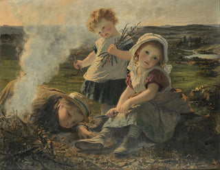 Le Bûcher - Sophie Anderson — näkymä teoksesta