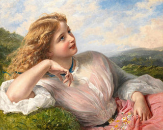 Le chant de l'alouette - Sophie Anderson — näkymä teoksesta