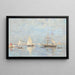 Veneiden lähtö Saint-Vaast-la-Hougue - Eugène Boudin Taidetuloste