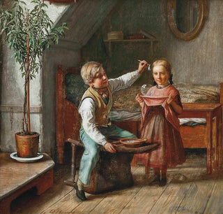 Soufflant des bulles - David Monies