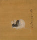 Souris - Shibata Zeshin — näkymä teoksesta