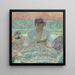 Katoksen alla - Frederick Carl Frieseke — kehystetty taideteos seinällä