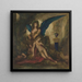 Sphinx in a cave, king poet and warrior - Gustave Moreau — kehystetty taideteos seinällä