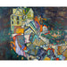 Stadtende bzw. Porträtskizzen Heinrich Benesch d'Egon Schiele — esillä sisätilassa