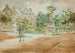 Le Jardin du Luxembourg à Paris - Stanisław Wyspiański — näkymä teoksesta