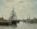Le Bassin de Saint-Pierre à Caen - Stanislas Lépine — näkymä teoksesta