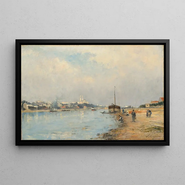 Stanislas Lpine - La Seine Le Trocadro et le pont de Grenelle vus du quai de Javel.webp