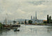 La Seine, Rouen - Stanislas Lépine — näkymä teoksesta