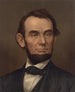 Abraham Lincolnin muotokuva, rintakuva parralla - Strobridge Co Lith — näkymä teoksesta