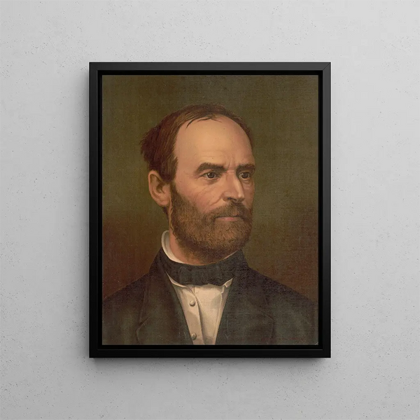 Strobridge Co Lith - William T Sherman bust portrait facing right.webp