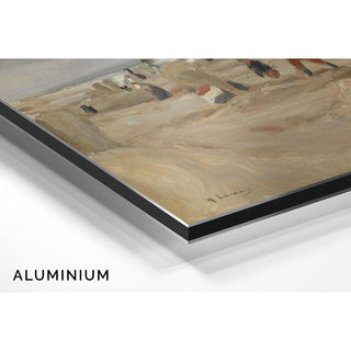 Sur la plage de Noordwijk - Max Liebermann | Reproduction Tableau Décoration murale affiche copie