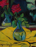 Ruusu peilissä - Suzanne Valadon — näkymä teoksesta