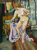 Nu drapé - Suzanne Valadon — näkymä teoksesta