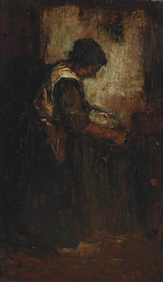 Suze Robertson - A peasant going about her chores.webp