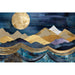 Maalauksen jäljennös Symphonie Nocturne en Or et Azur | Collage