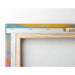 Maalaus Coloré – Cascade Pastel | Juliste Abstraite aux Tons Doux et Fluides