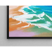 Maalaus Coloré – Vagues Pastel | Juliste Bord de Mer Tons Doux | Dekoratiivinen rauhoittava sisustus olohuoneeseen, makuuhuoneeseen tai loma-asuntoon