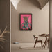 Maalaus Leopard - Trooppinen ja Pop Art -tyyli