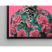 Maalaus Leopard - Trooppinen ja Pop Art -tyyli