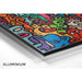 Pop Art - Hahmojen universumi | Juliste Väritetty Keith Haring -tyylillä