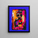 Street Art - Love Boom | Juliste Väri Style Basquiat Pop Art | Moderni kaupunkijuliste dynaamiseen sisustukseen