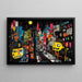 Maalaus Street Art – Vibrance Urbaine | Juliste Colorée Style Graffiti Pop Art