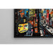 Maalaus Street Art – Vibrance Urbaine | Juliste Colorée Style Graffiti Pop Art
