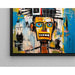 Maalaus Street Art – Visage Mécanique de la Rue | Juliste Murale Pop Art Style Basquiat