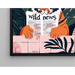 Maalaus Tigre et Wild News - Jungle et Fantaisie