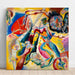 Maalauksen jäljennös à la Tache Rouge - Wassily Kandinsky